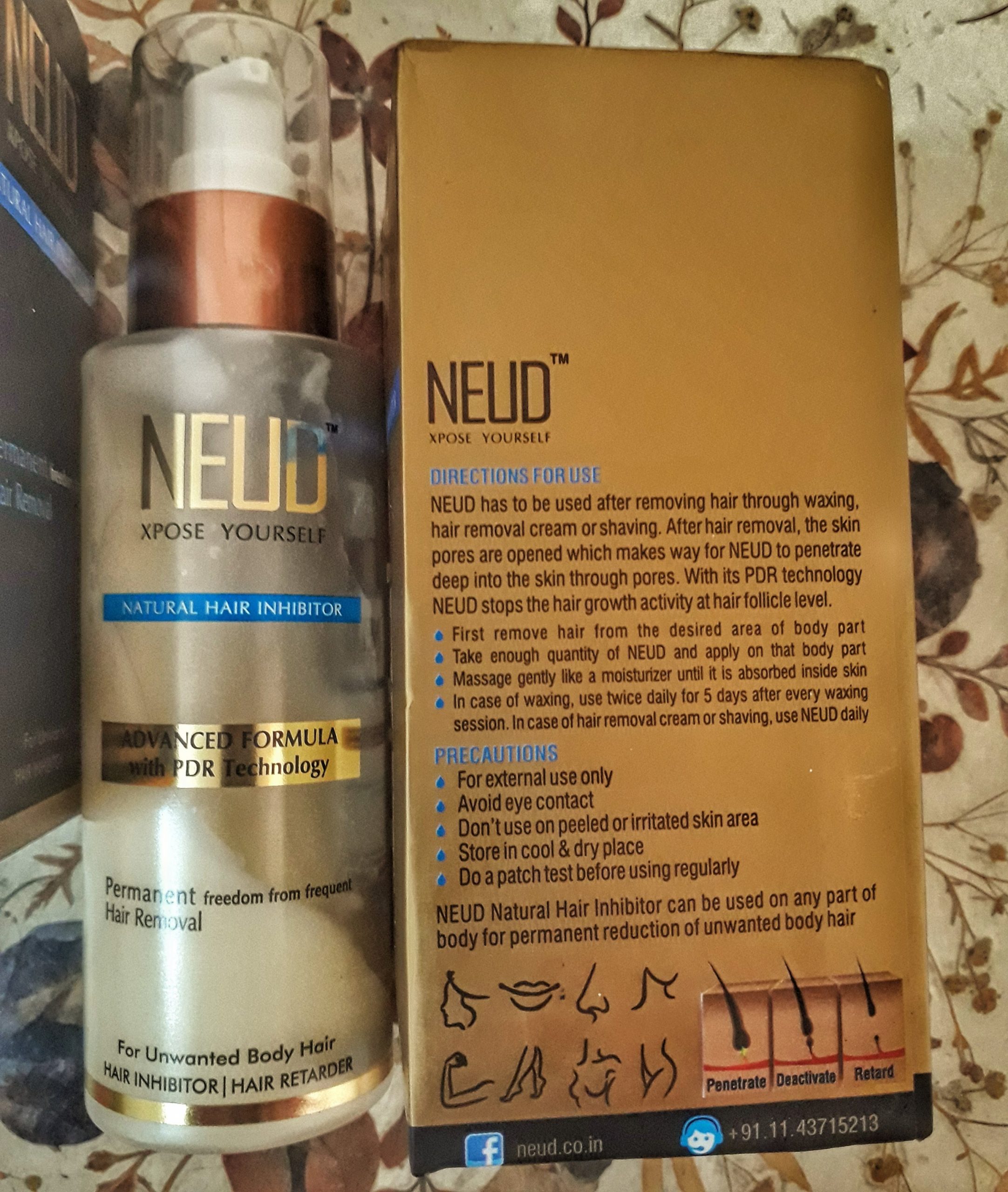 Neud Natural Hair Inhibitor | Review - Lipstick For Lunch
